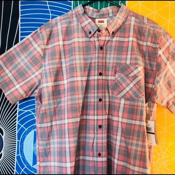 Levi short sleeve shirt Men’s XXL NWT - Picture 5 of 11